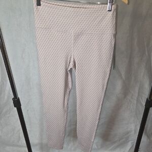 Mono B Patterned Leggings in Light Gray